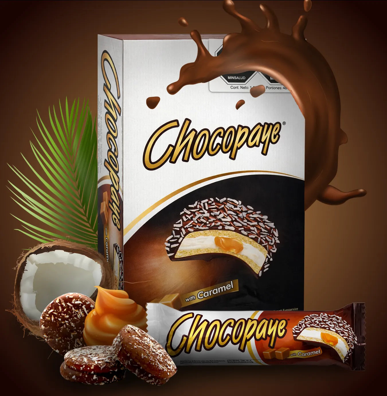 CHOCOPAYE CARAMEL *24 UNDS