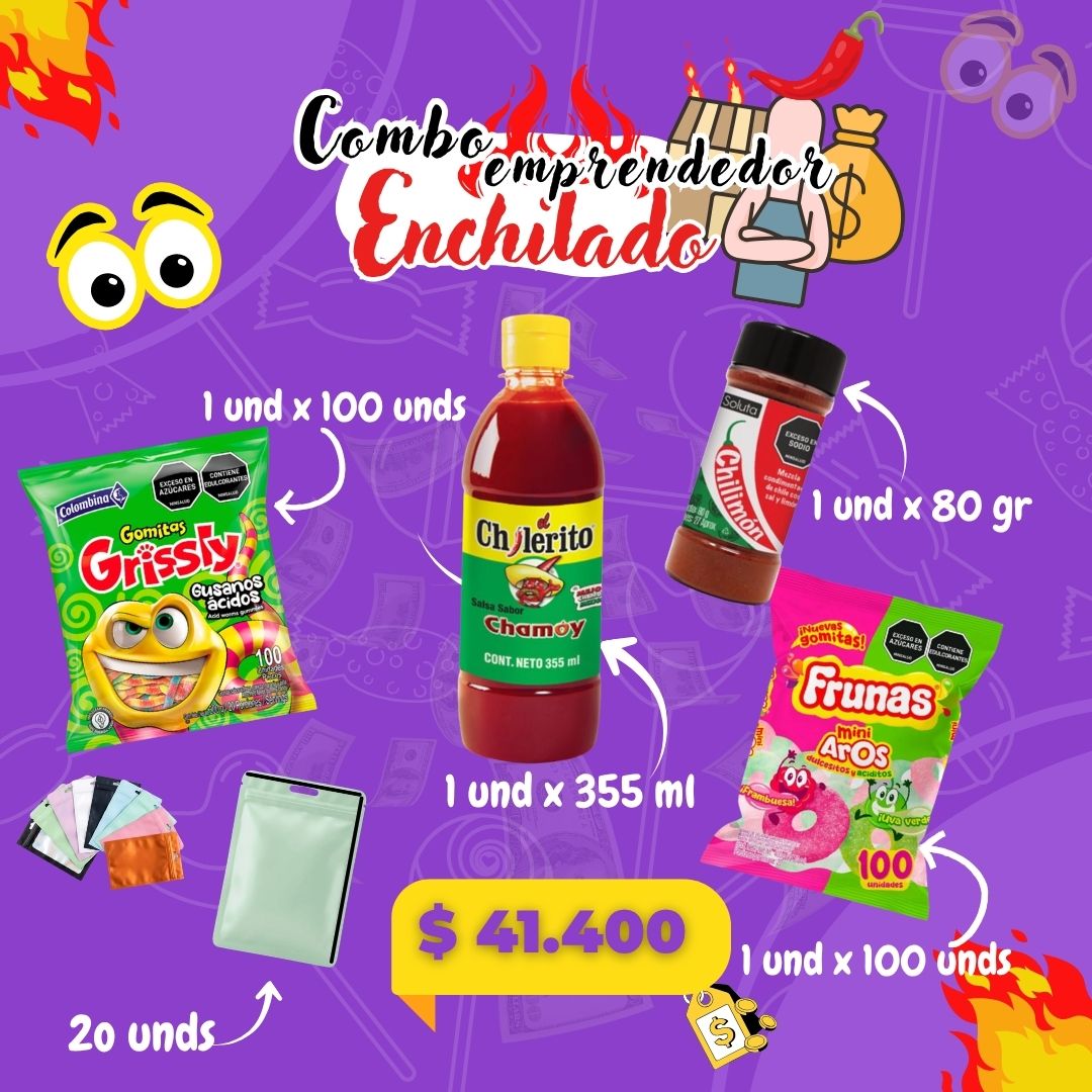 COMBO EMPRENDEDOR ENCHILADO