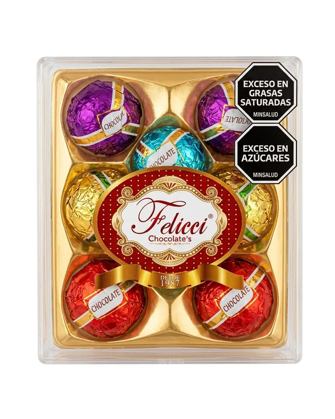 ESTUCHE CHOCOLATE FELICCI *8