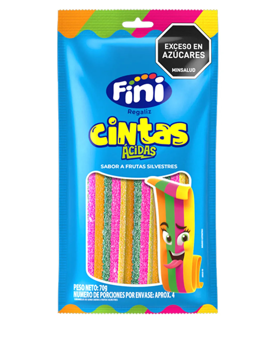 CINTA ACIDA FRUTAS SILVESTRES 70GR