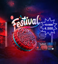 FESTIVAL EDICION LIMITADA STRANGER THINGS *10 PAQUETES