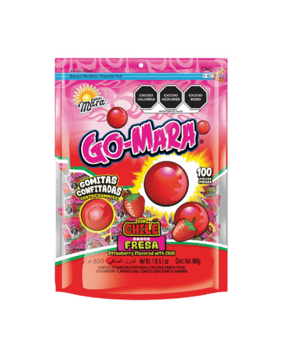 GO-MARA CHILE FRESA PAQUETE *100