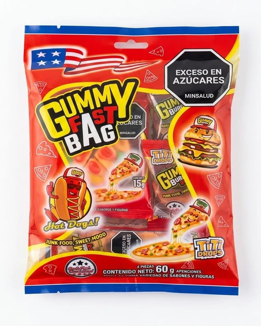 GUMMY FAST BAG 4 PZS 60GR