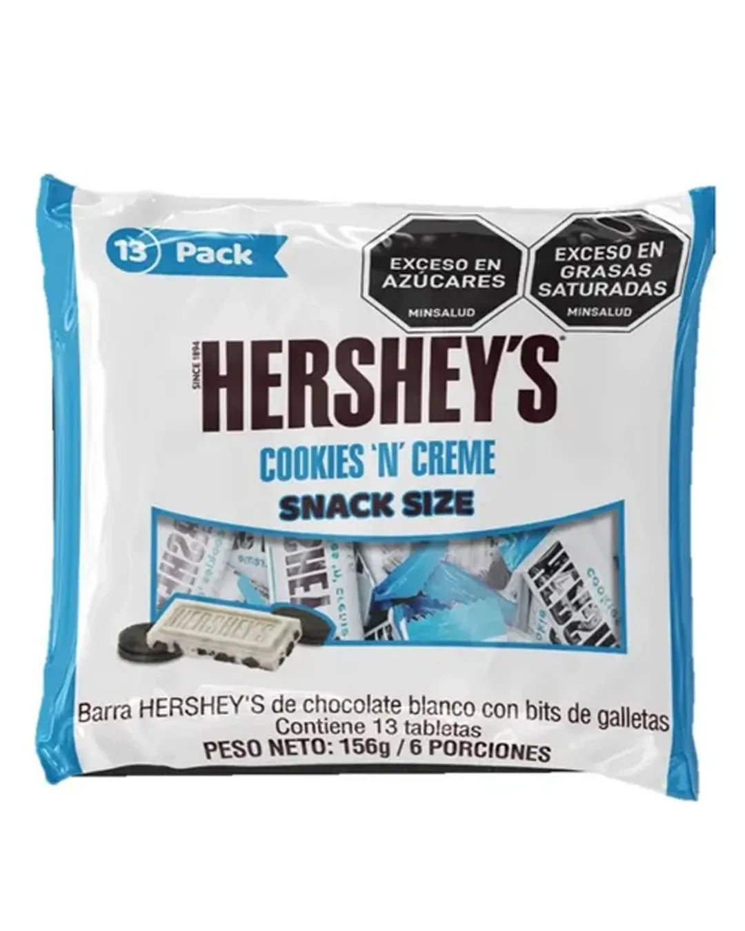 HERSHEYS COOKIES N CREME SNACK SIZE DP*13