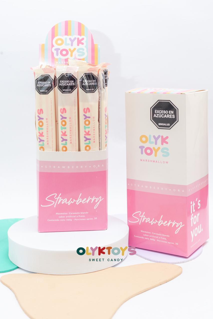 OLYKTOYS MARSHMAL DP 360GR STRAWBERRY