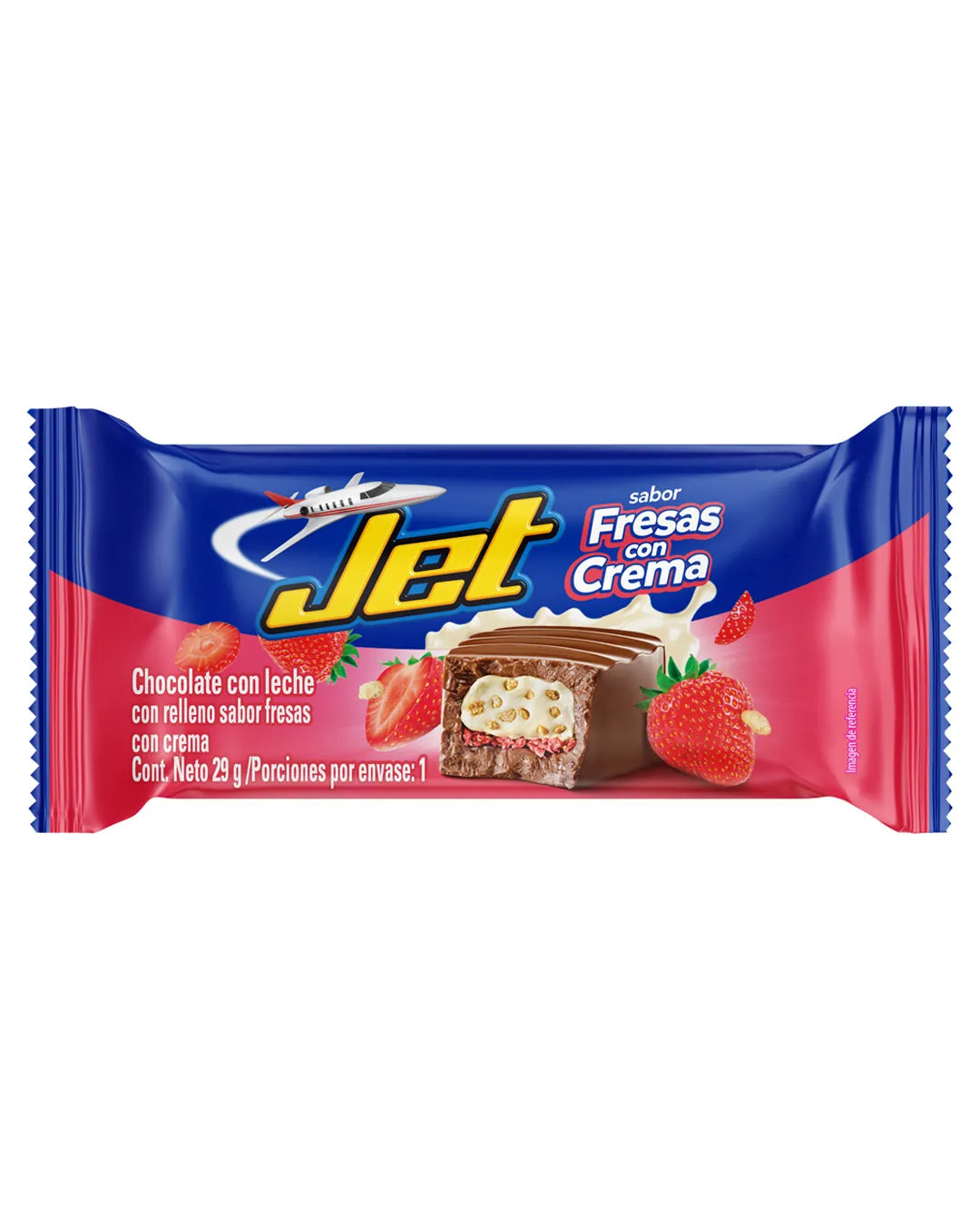 JET FRESAS CON CREMA UNIDAD