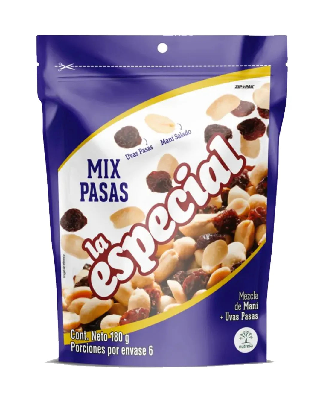 LA ESPECIAL MIX PASAS 180GR
