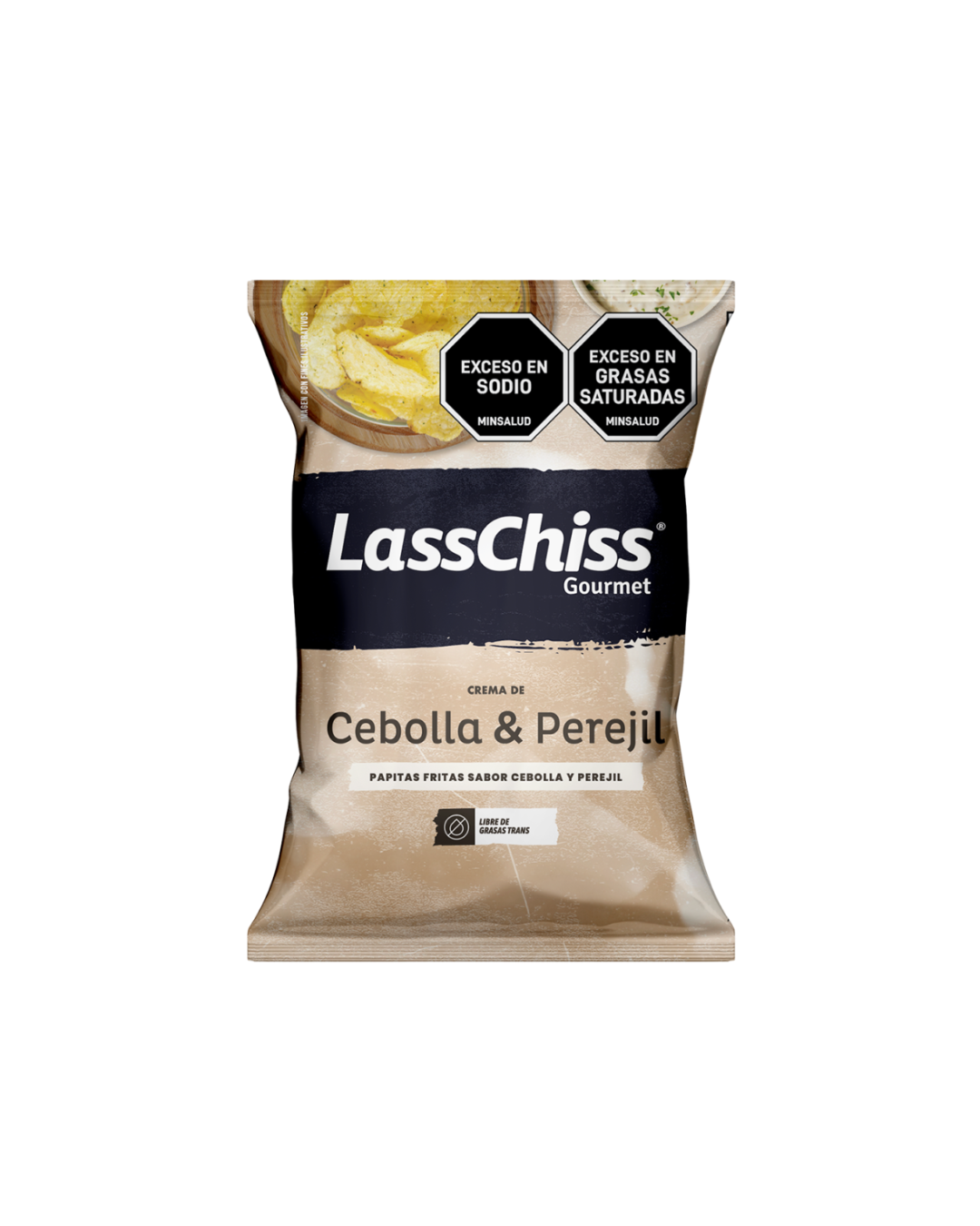 LASSCHISS GOURMET CEBOLLA PEREJIL 65G