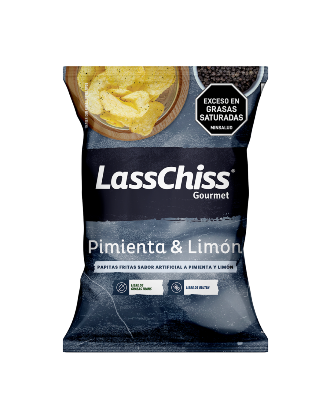 LASSCHISS GOURMET PIMIENTA LIMON 115G