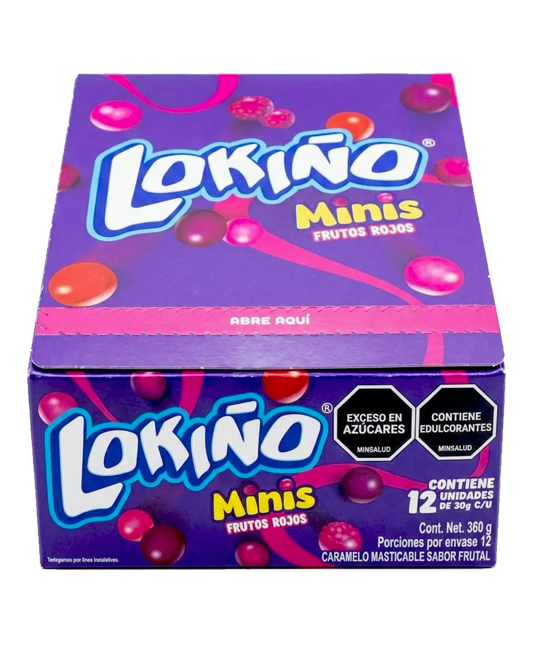 LOKIÑO MINIS FRUTAL DP*12