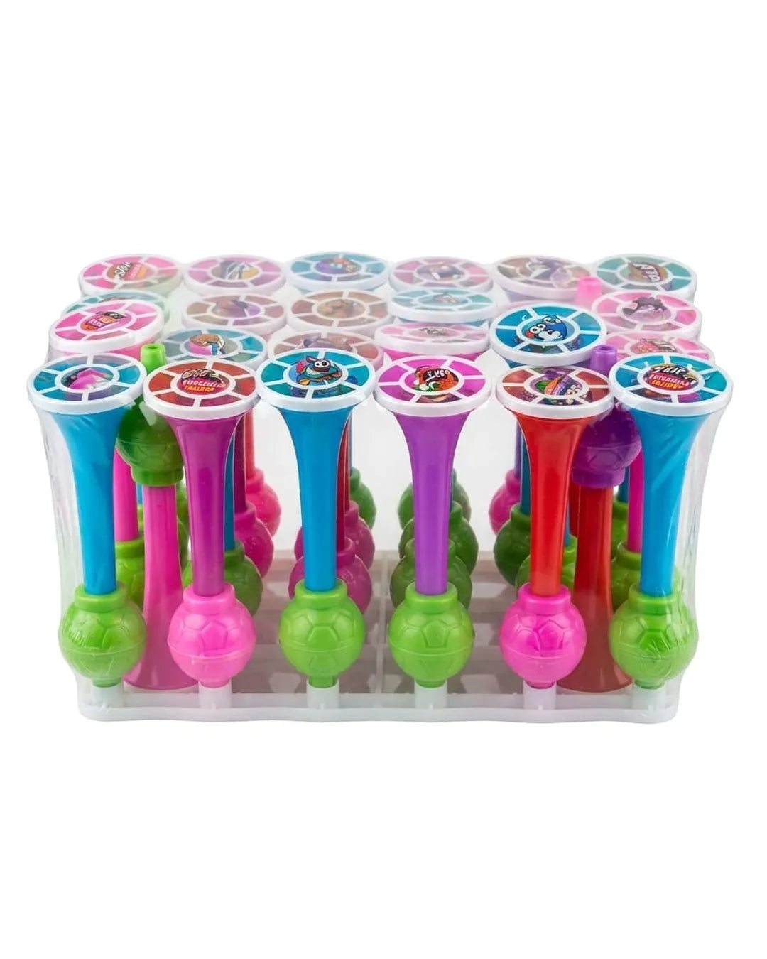 VUVUZELA LOLLIPOP DISPLEY *30