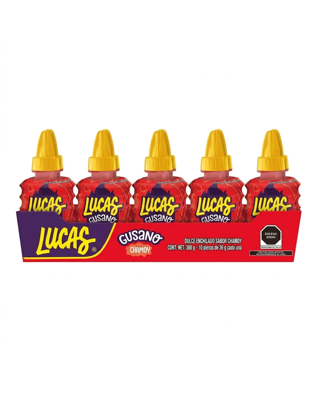 LUCAS GUSANO CHAMOY DP *10