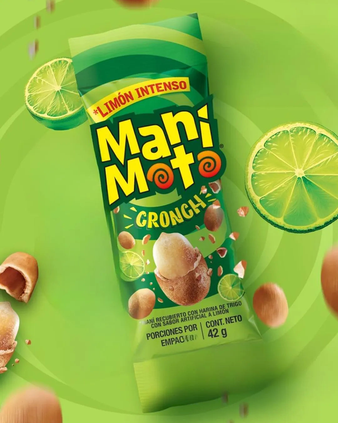 MANI MOTO CRONCH LIMON 42 GR