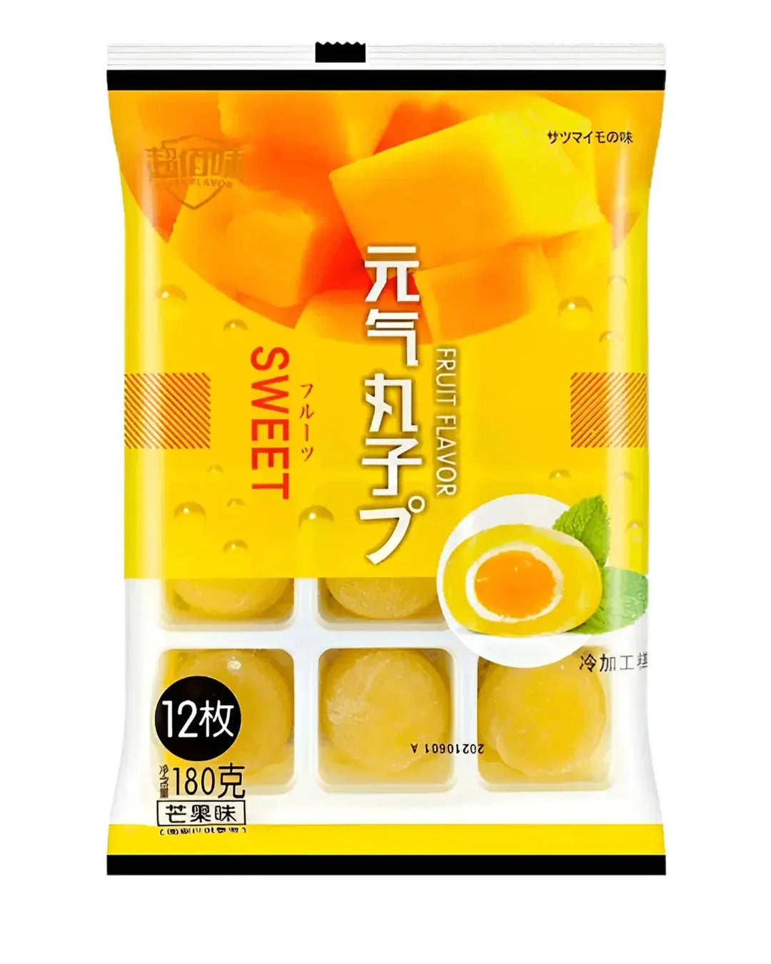 MOCHI PASTEL DE MANGO *12