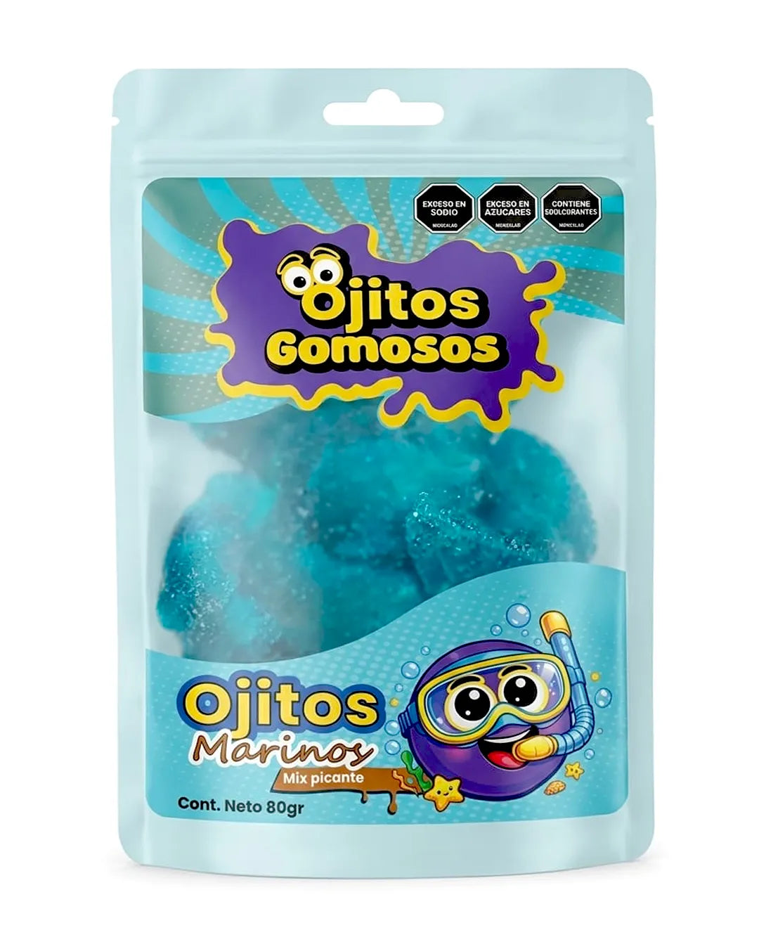 OJITOS GOMOSOS MARINOS 80GR