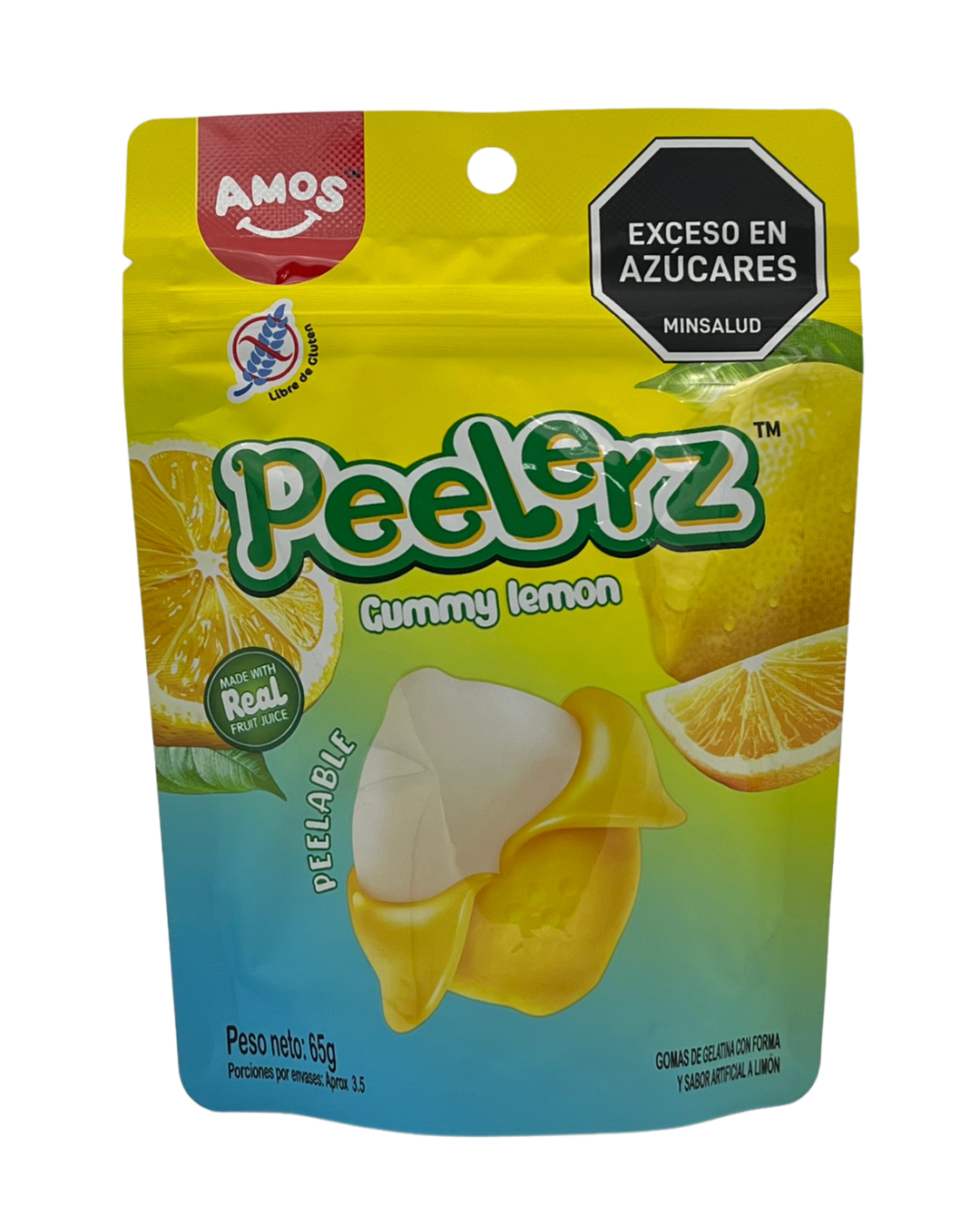 PEELERZ GUMMY LEMON 65GR