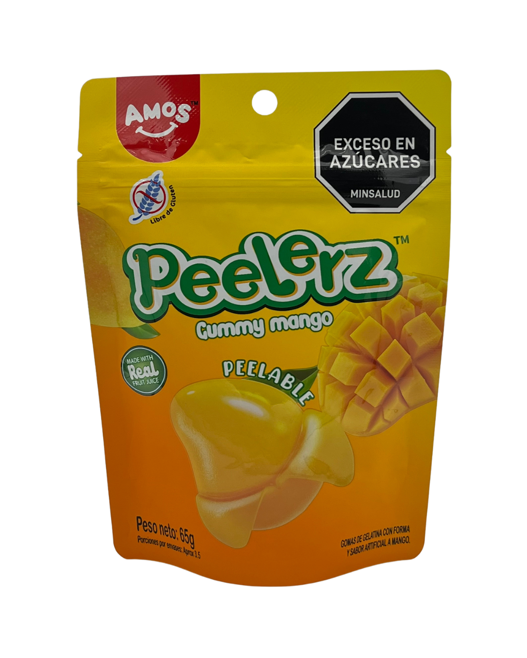 PEELERZ GUMMY SABOR A MANGO 65GR