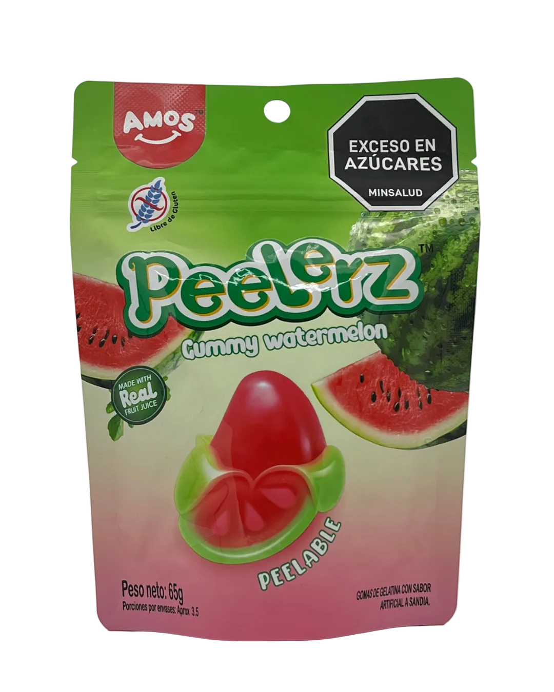 PEELERZ GUMMY WATERMELON 65GR