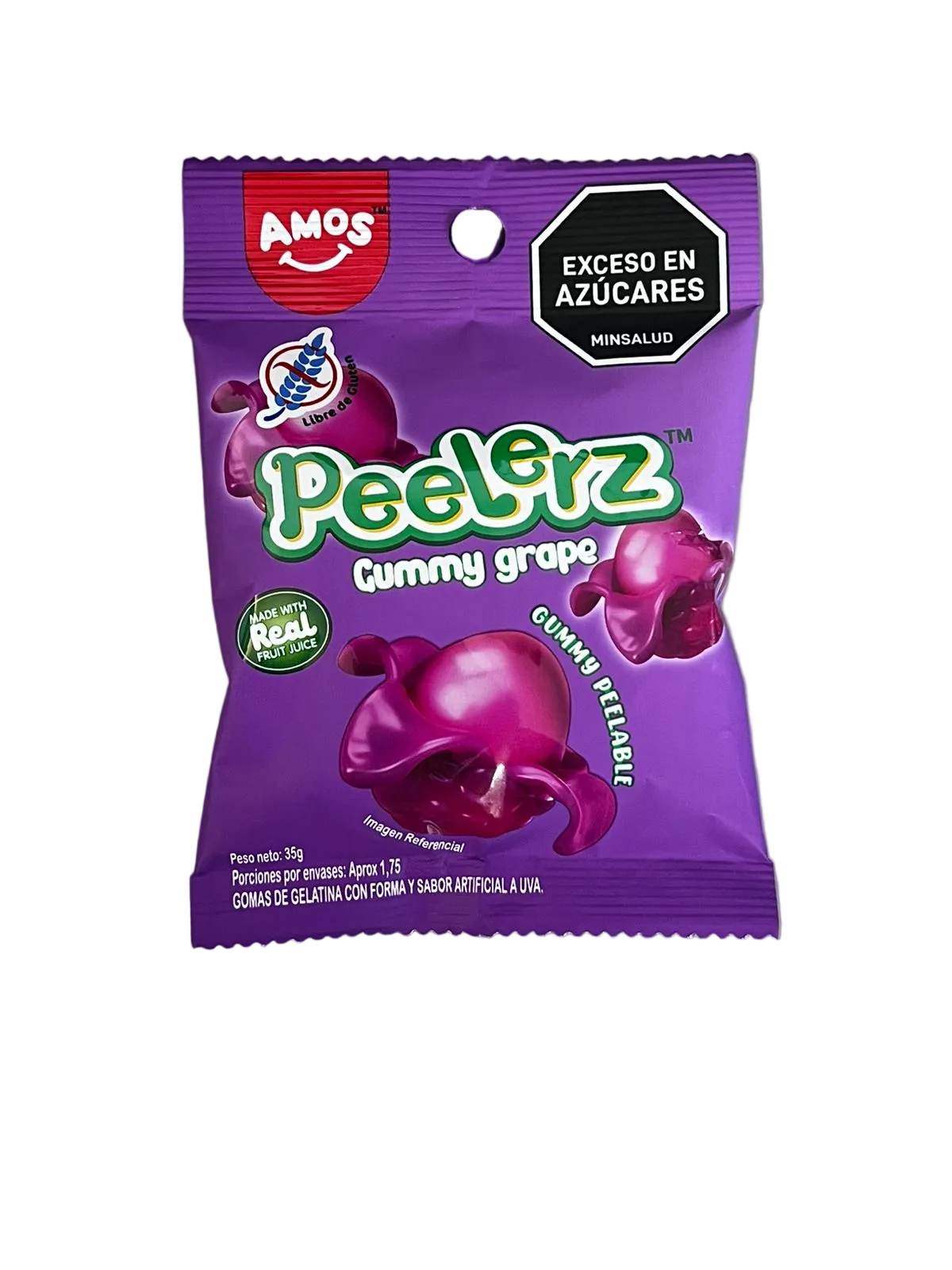 PEELERZ GUMMY GRAPE UVA 35GR