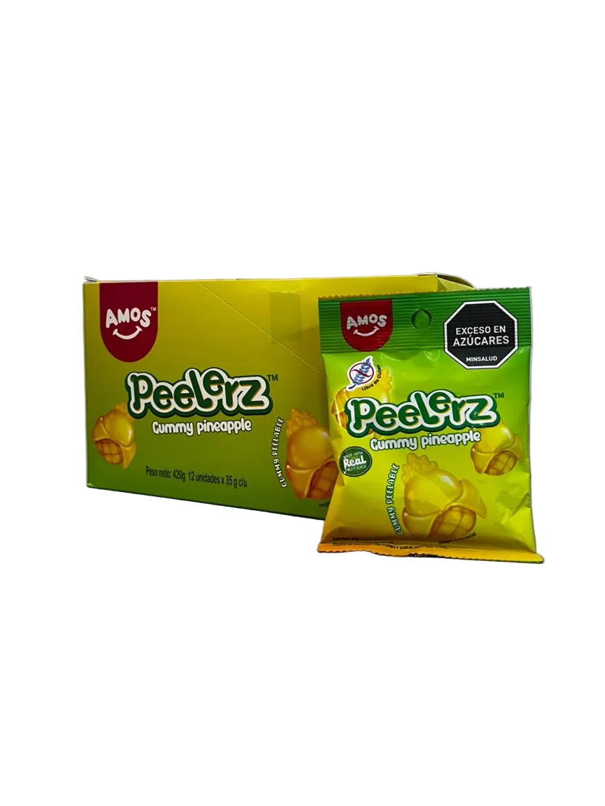 PEELERZ GUMMY PINEAPLE PIÑA DP*12