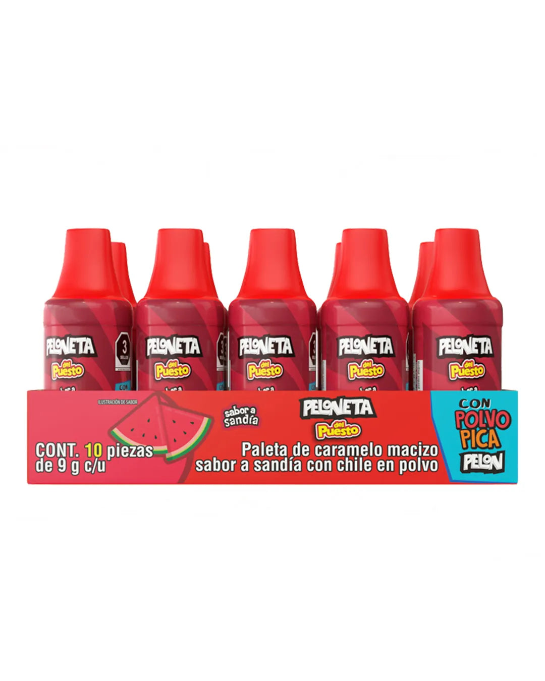 PELONETA DEL PUESTO SABOR SANDIA DPx10