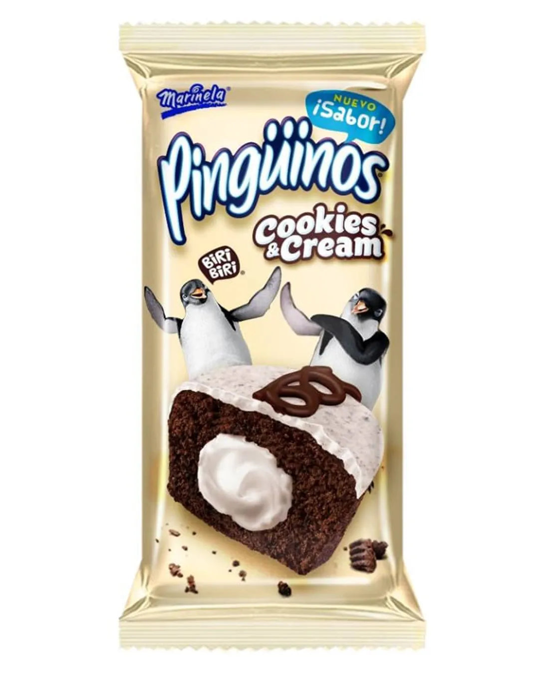 PINGUINOS 80G COOKIES AND CREAM