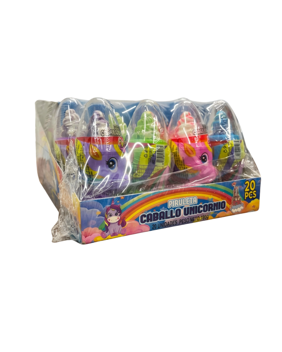 PIRULETA CABALLO UNICORNIO *20UNDS