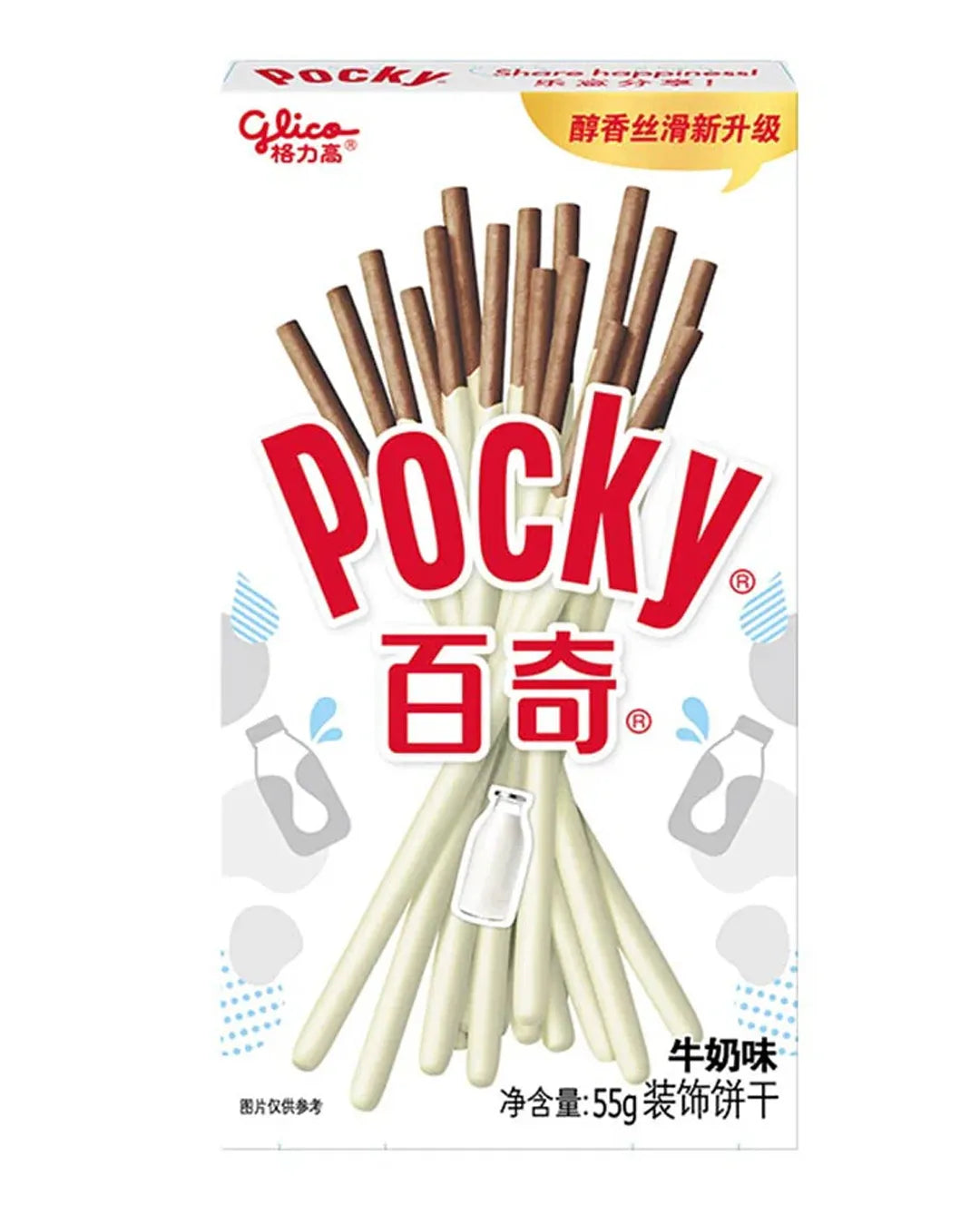 POCKY KOR SABOR A LECHE 50GR