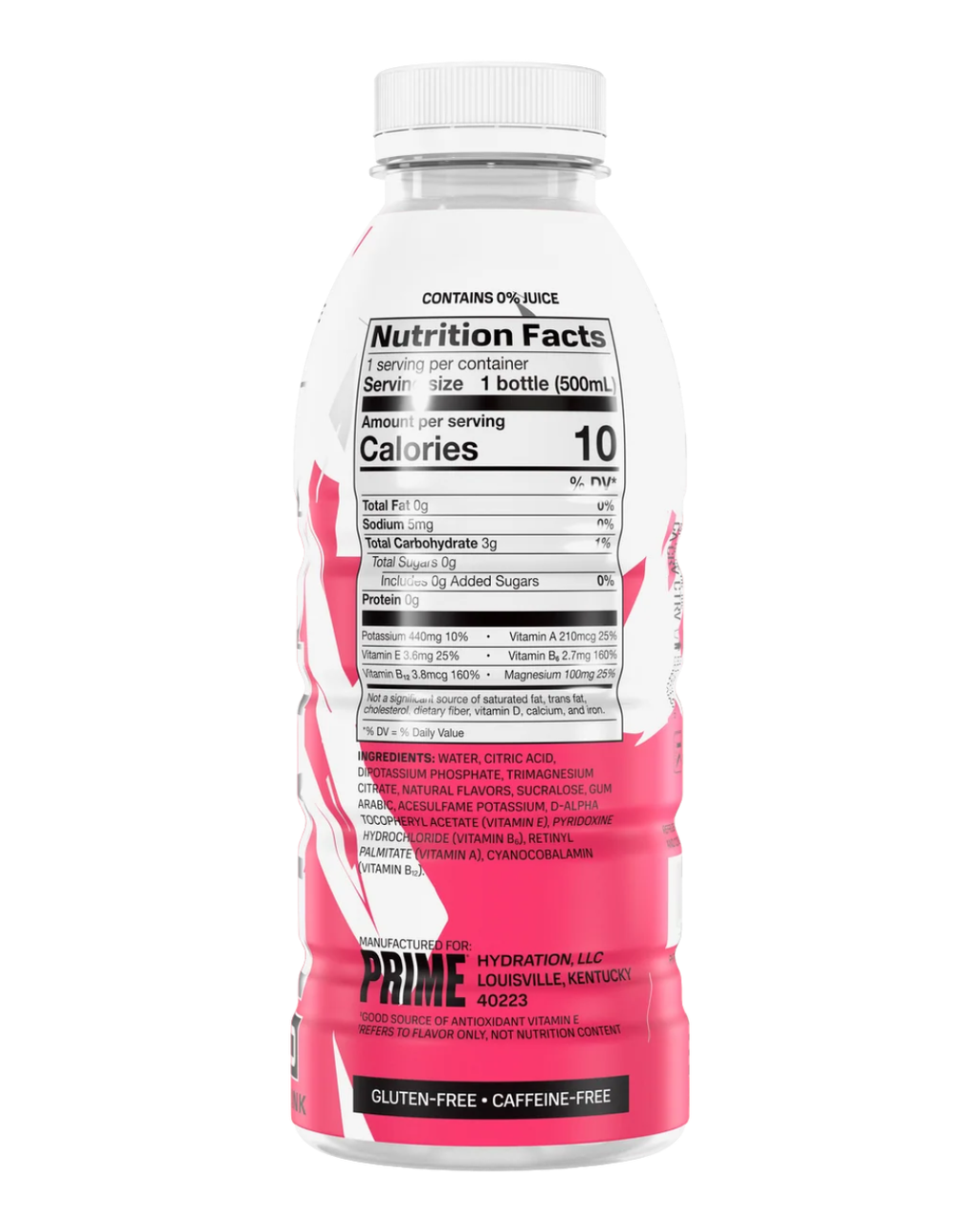 PRIME CHERRY ICE 500ML UND