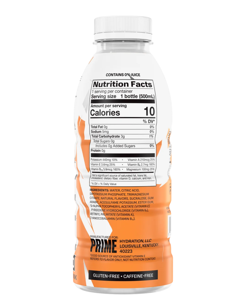 PRIME ORANGE ICE 500ML UND