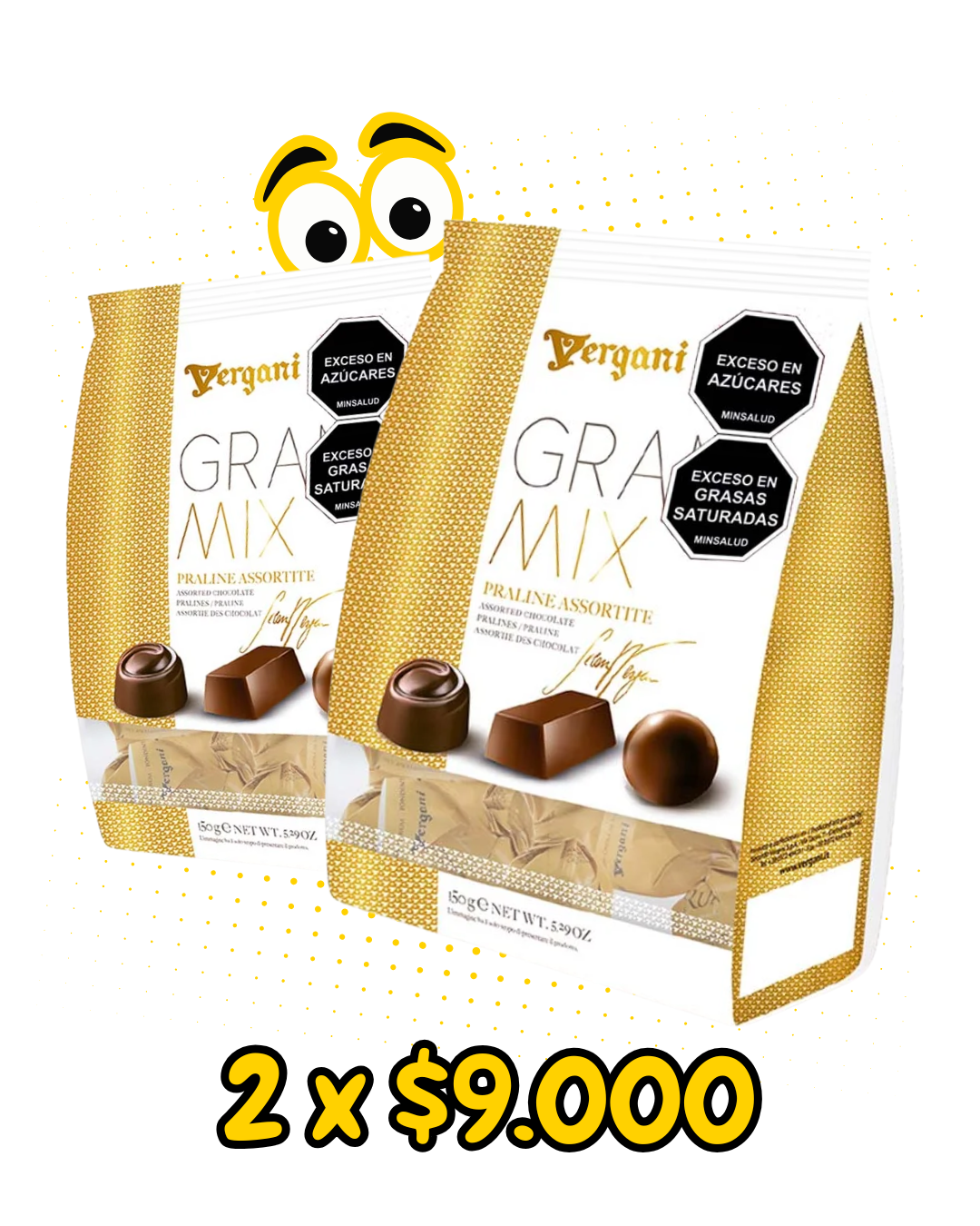 PROMO VERGANI GRAN MIX LA 2DA X 50 PESO
