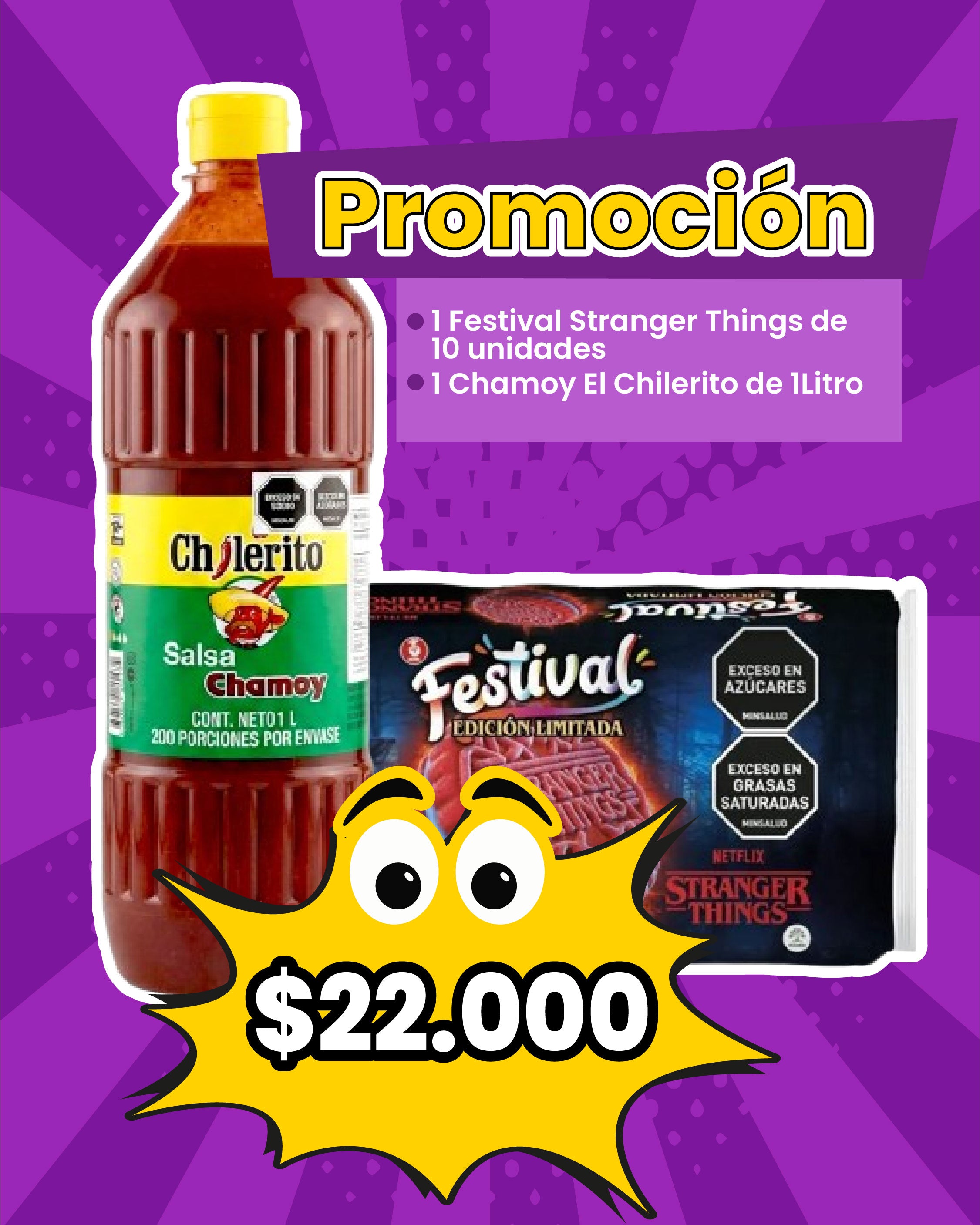 PROMO CHILERITO CON STRANGER THINGS