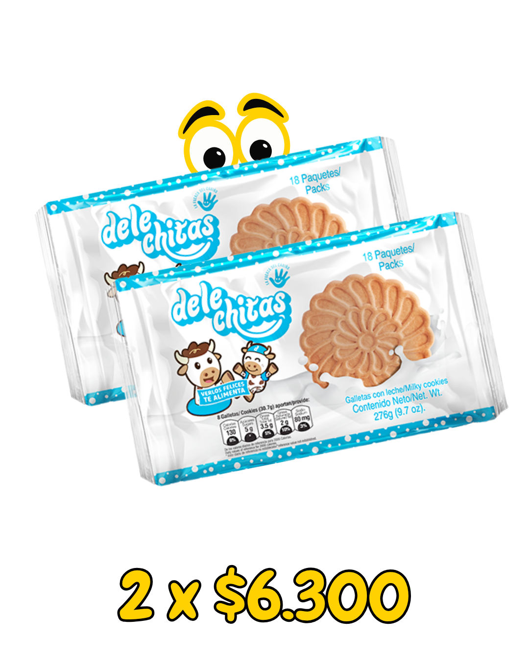 PROMO DELE CHITAS  2X6.300