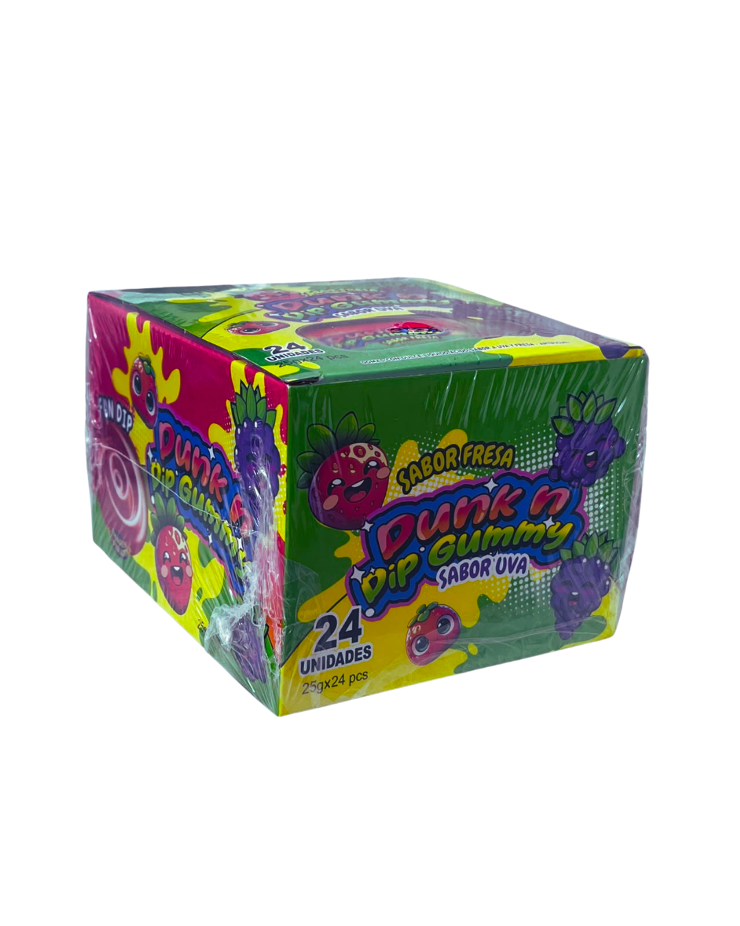 DUNKN DIP GUMMY FRESA DP*24