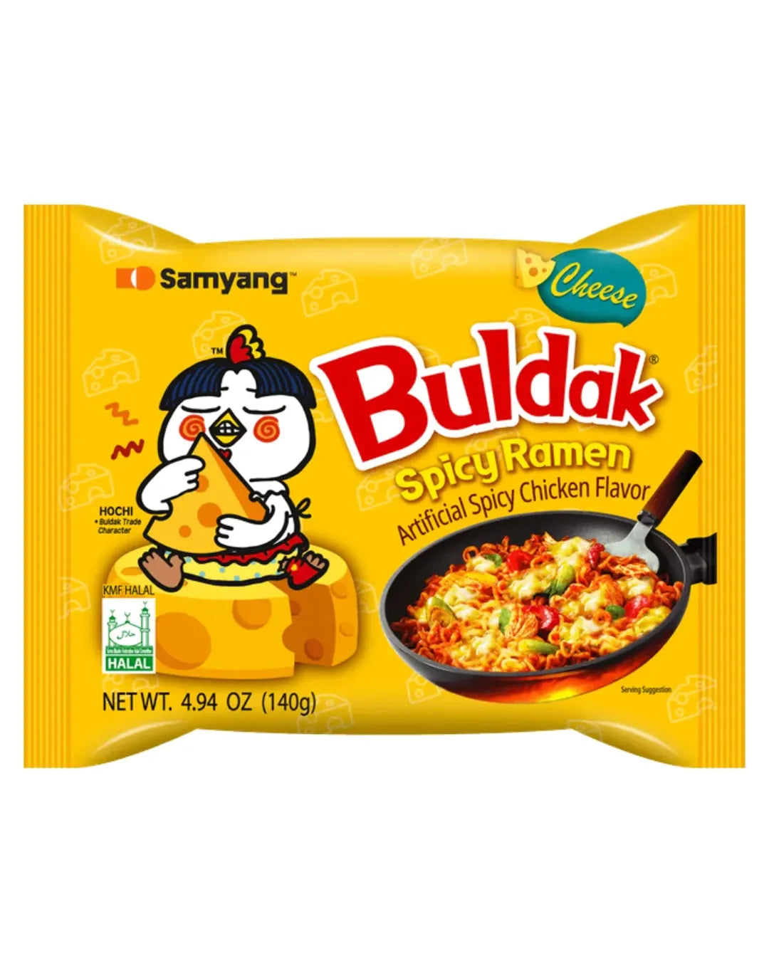 RAMEN BULDAK HOT CHICKEN QUESO 140 GR