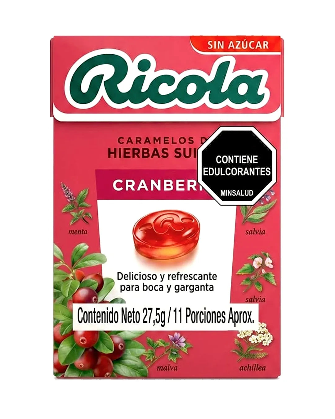RICOLA CRANBERRY  27.5GR