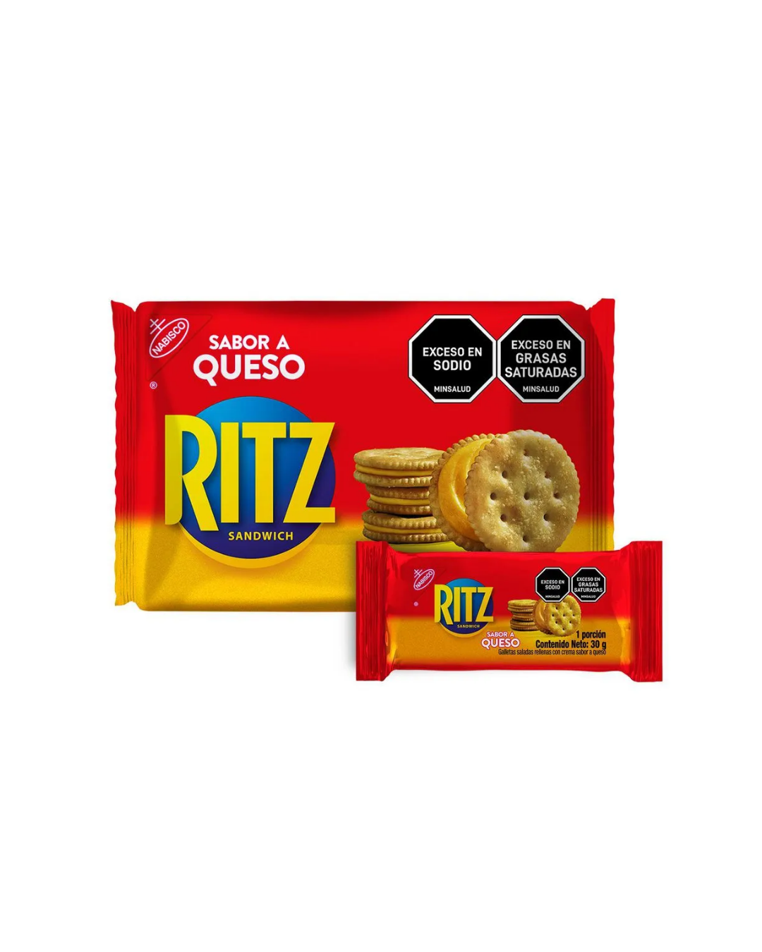 RITZ DE QUESO PQTE *6