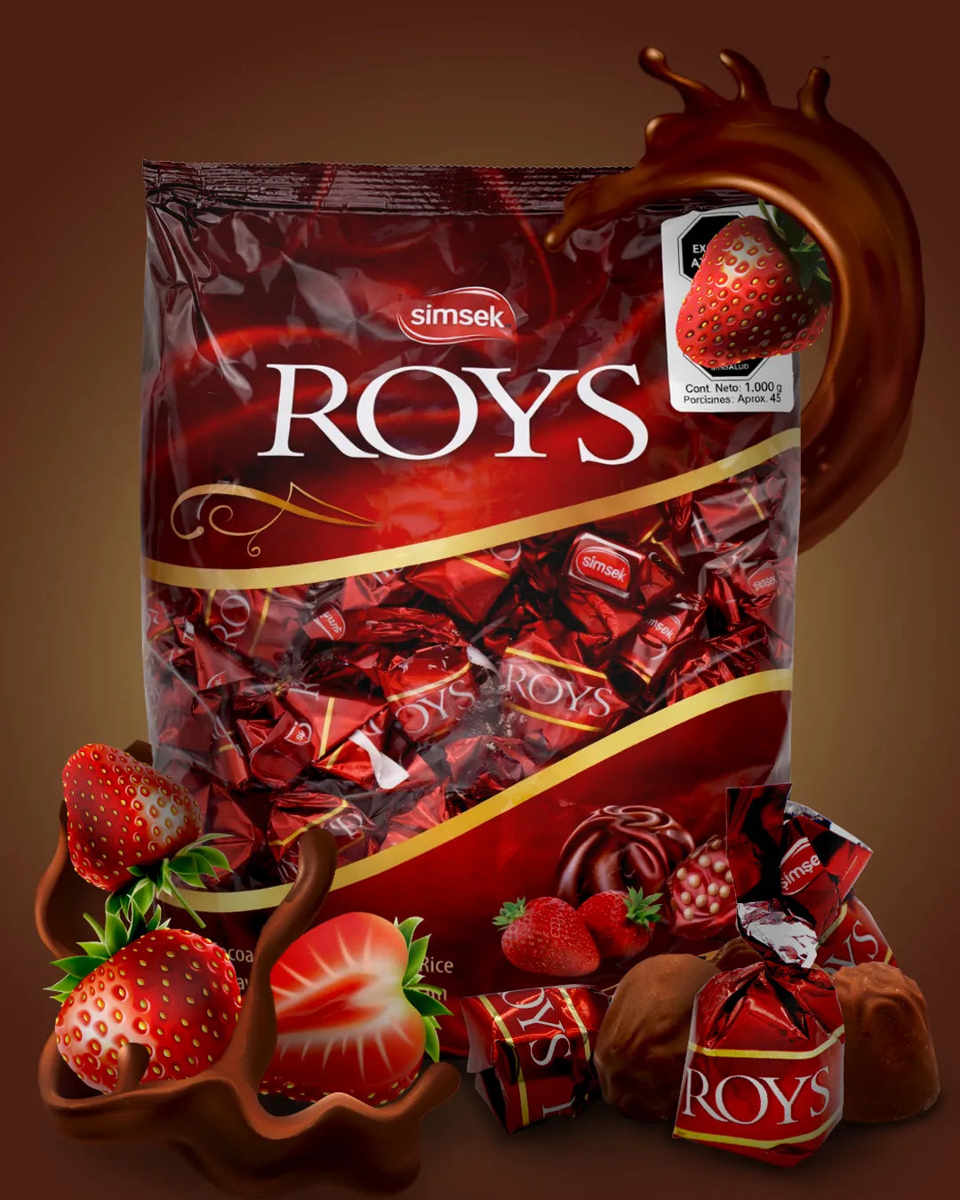 CHOCOLATE ROYS FRESA 1KL