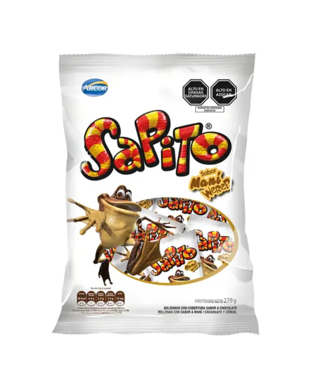 SAPITO SABOR A MANI 270GR