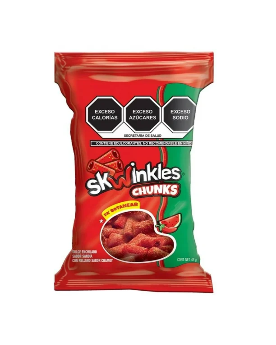 SKWINKLES CHUNKS SANDIA CHAMOY UND 45GR