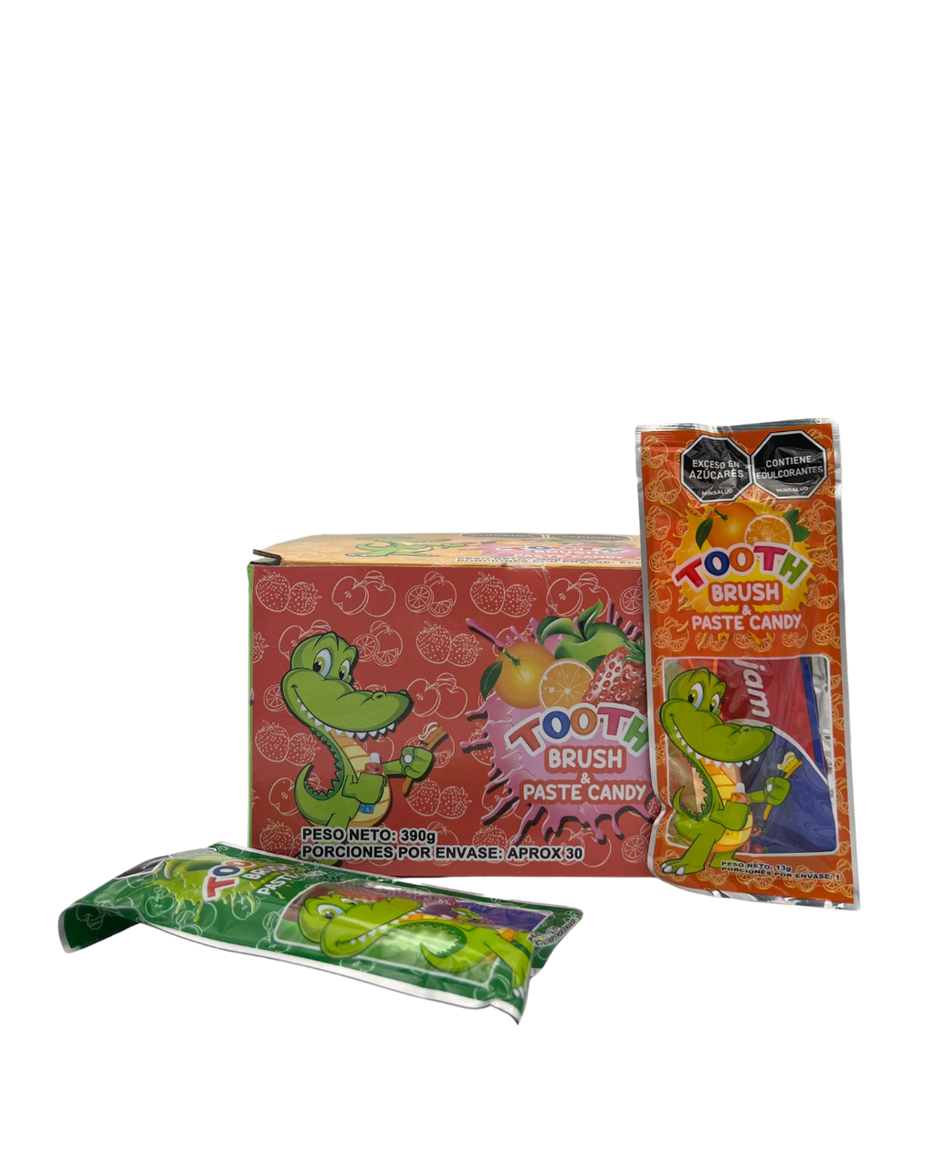 TOOTH BRUSH Y PASTE CANDY DISPLEY