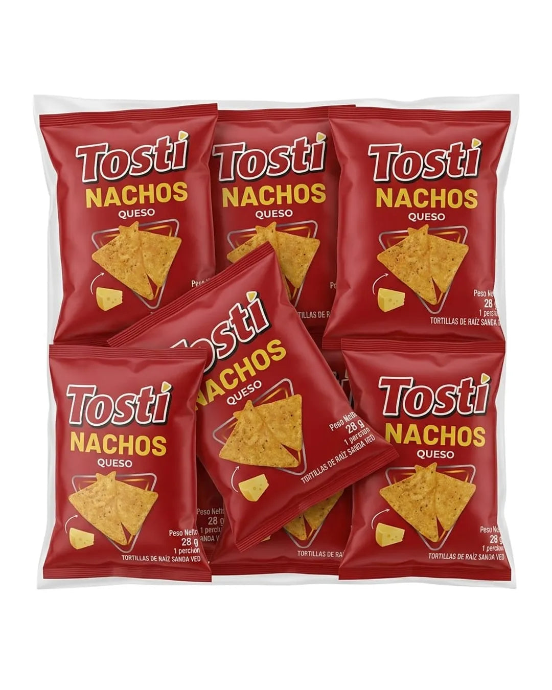 TOSTI NACHOS QUESO DP*12