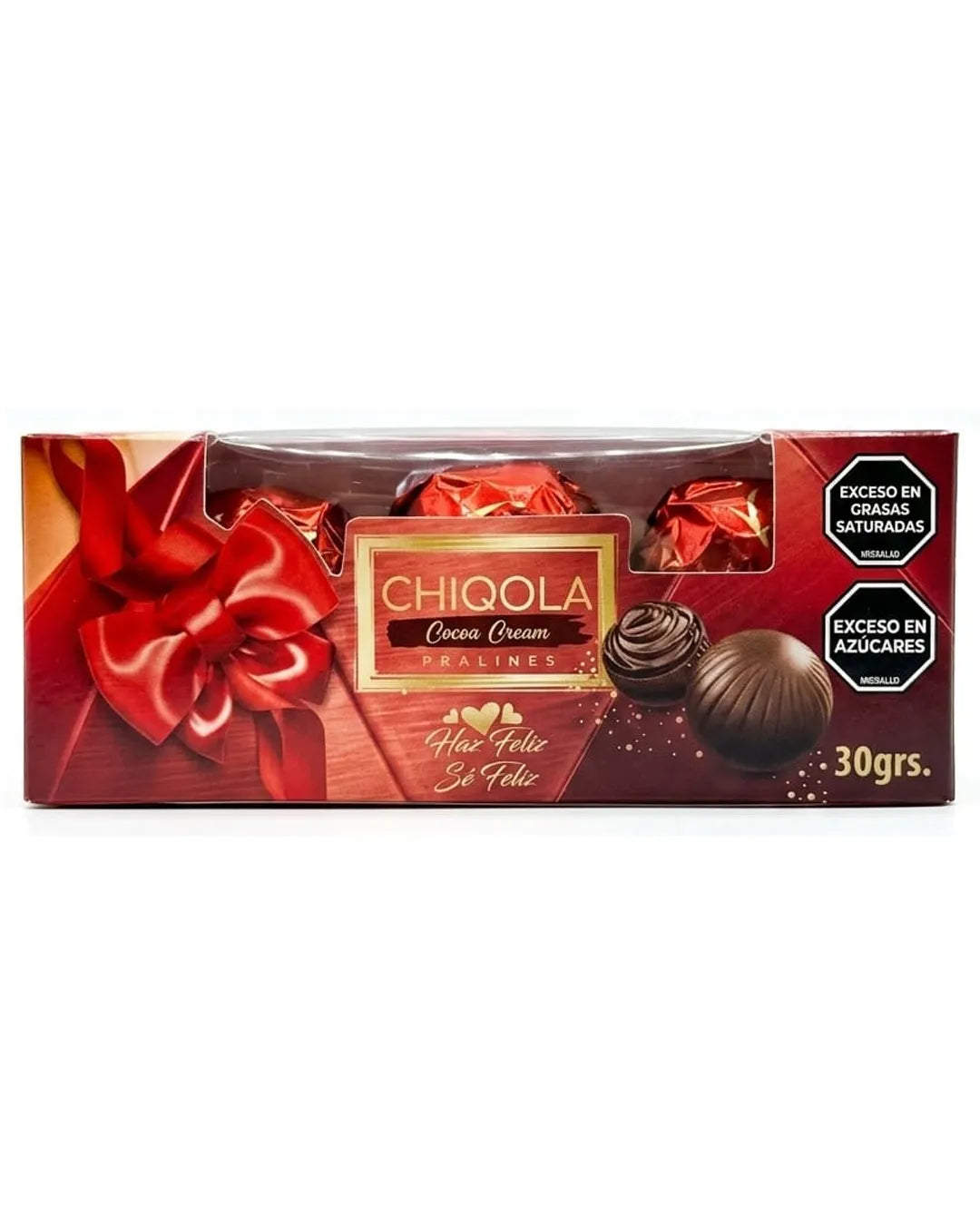 TRIPACK CHIQOLA CACAO 30GR