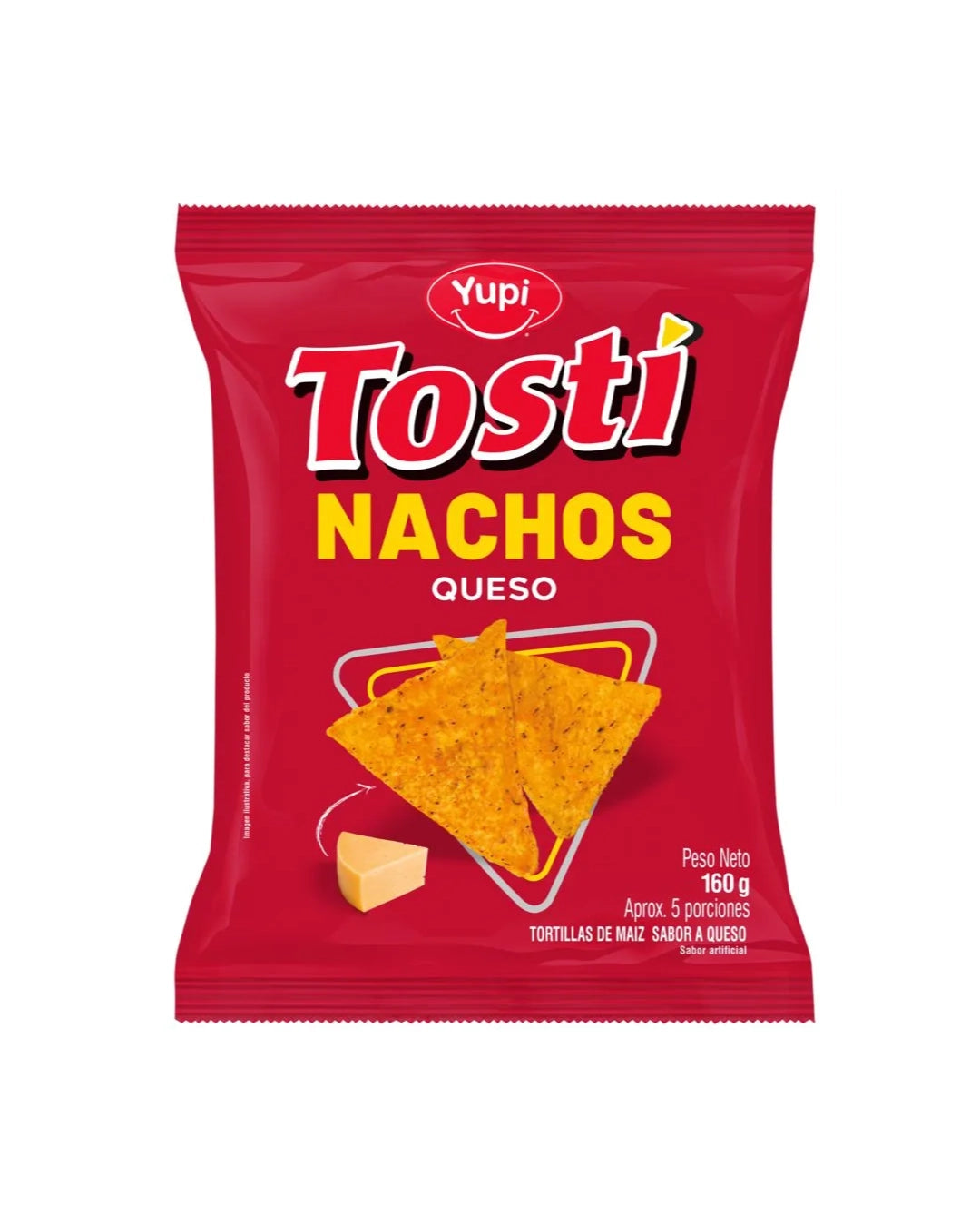 TOSTI NACHOS QUESO 160GR