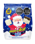 WAFER JET COOKIES AND CREAM  NAVIDAD BOLSA *10