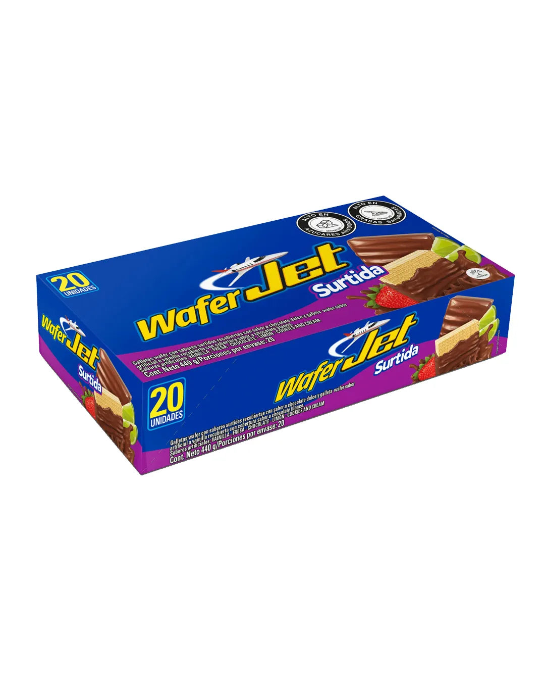 WAFER JET SURTIDA DISPLAY *20