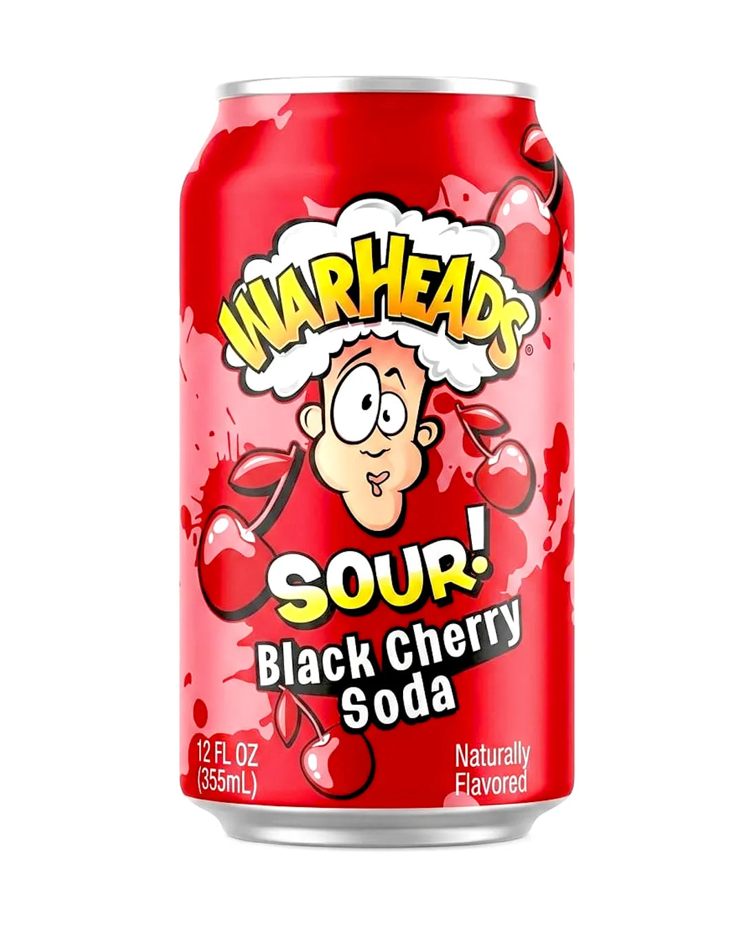 WARHEADS SODA CHERRY 355ML