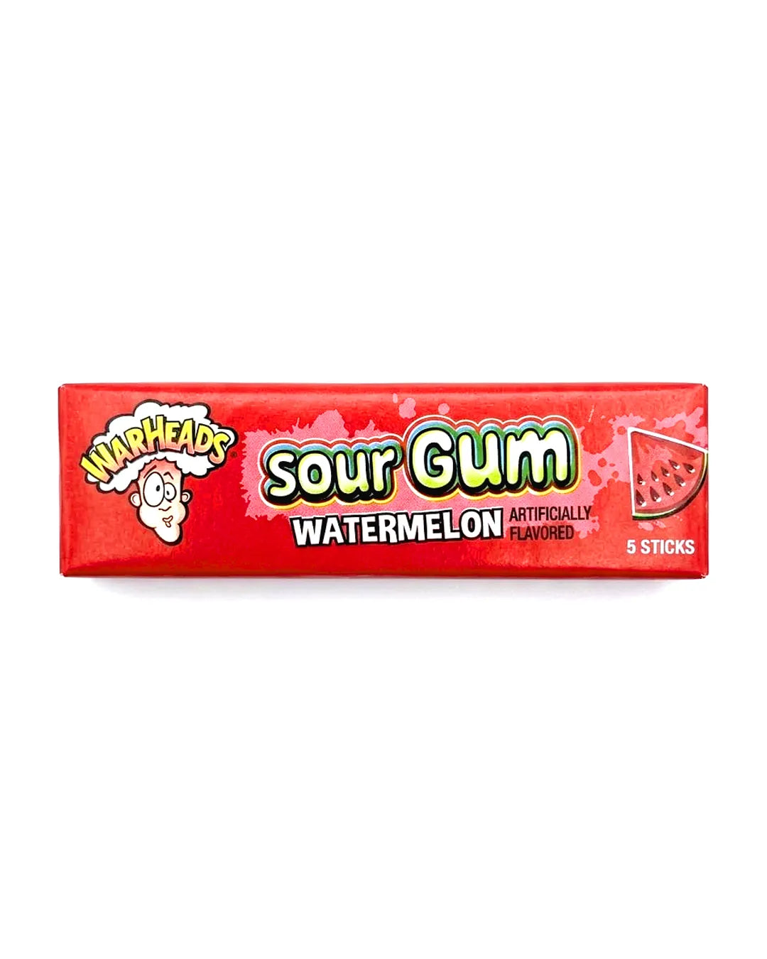 WARHEADS SOUR GUM WATERMELON 16GR