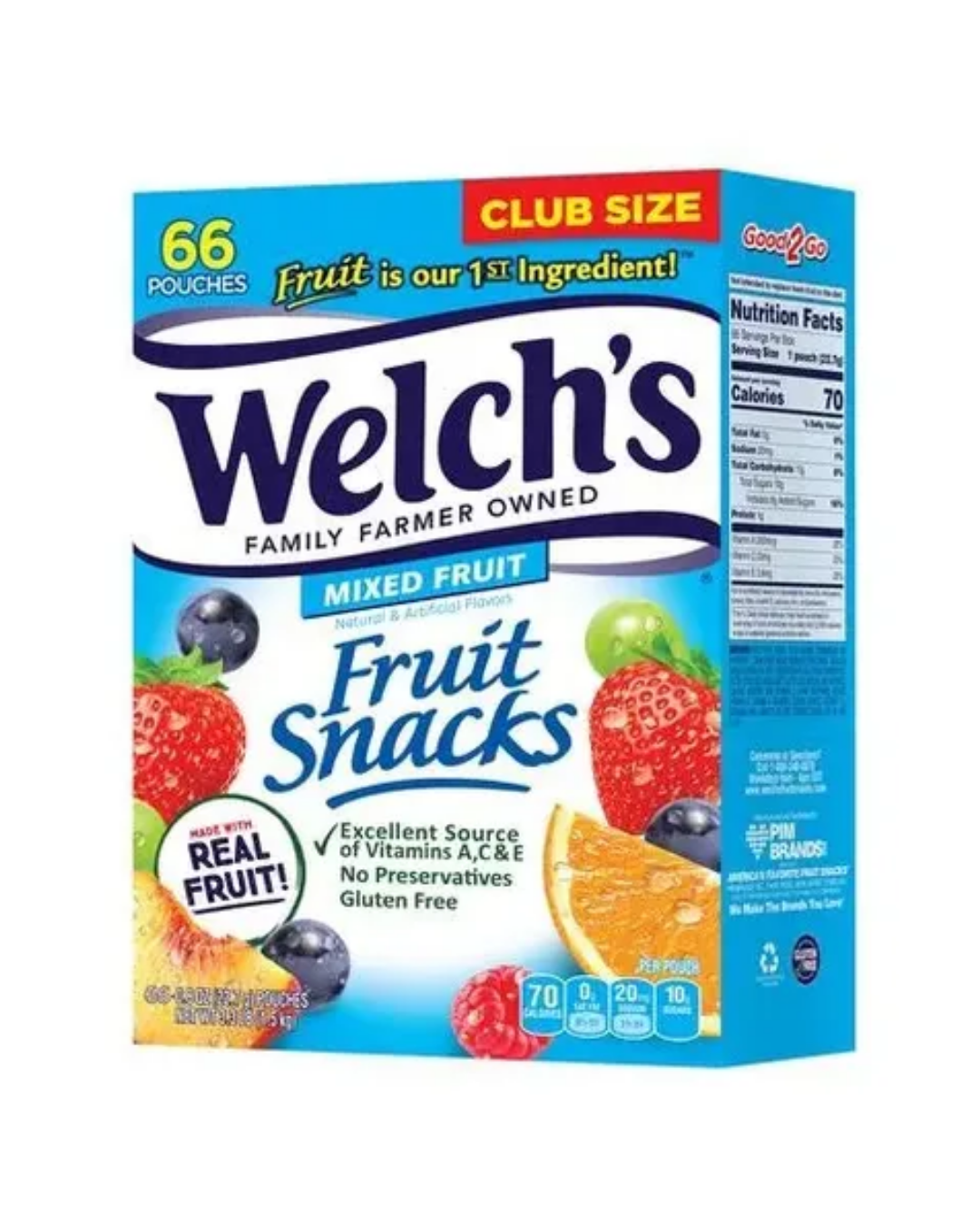 WELCHS FRUIT SNACKS DP *66