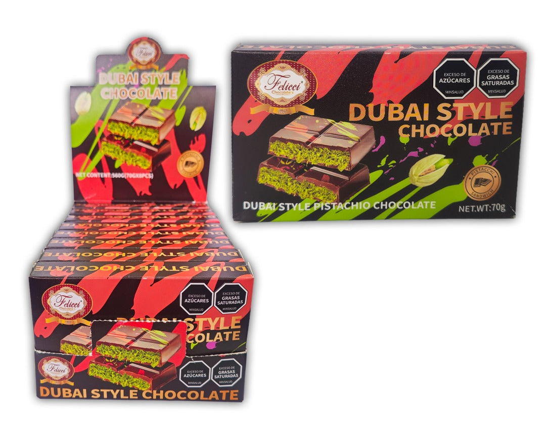 DUBAI STYLE CHOCOLATE DP*8